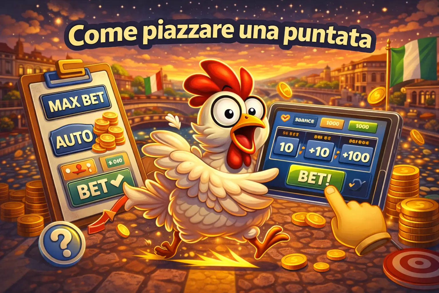 Come piazzare una puntata game pollo italy 2026