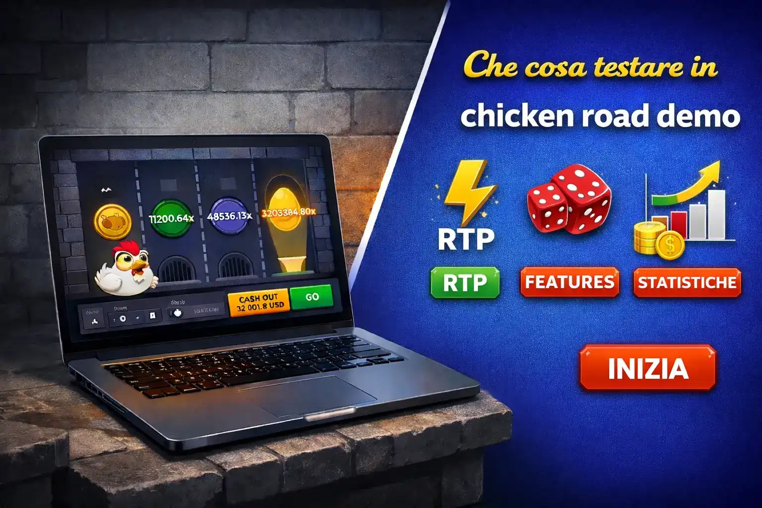 Funzionamento del Cash Out Chicken