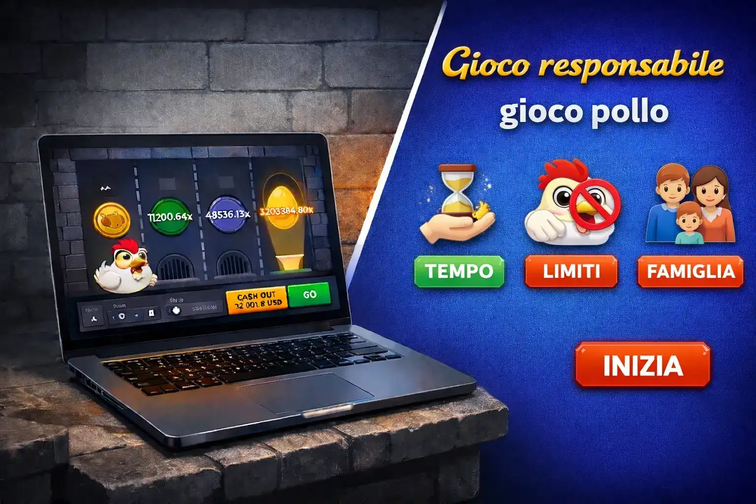 Accesso all’account (login) pollo italy game